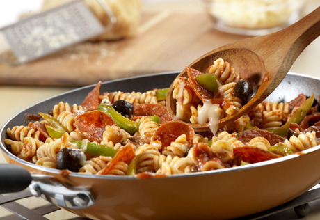 Pasta with the Works