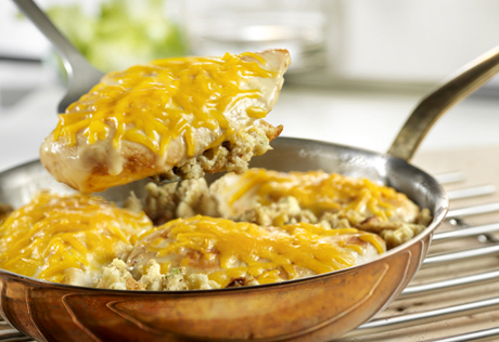 Chicken & Stuffing Skillet