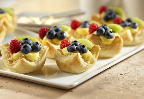 Vanilla Fruit Tarts