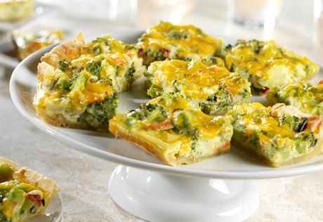 Broccoli Quiche Bites