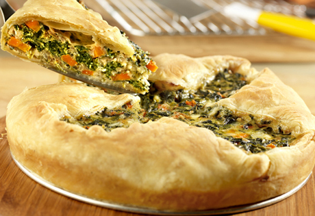 Rustic Spinach Pie