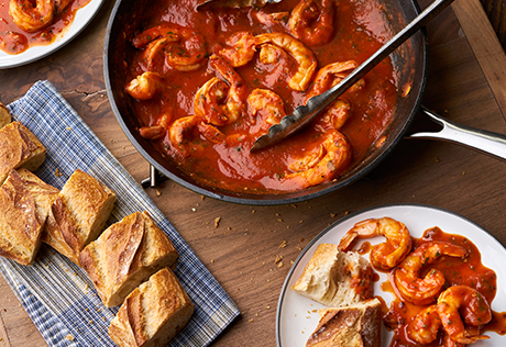 Sautéed Shrimp Italiano