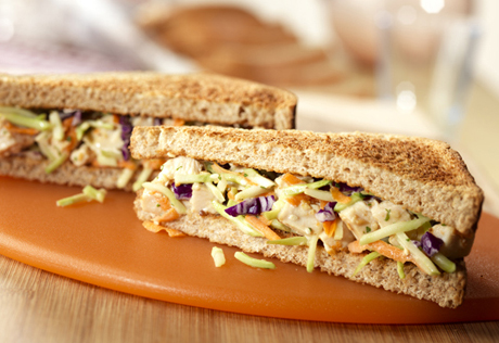 Asian Chicken Salad Sandwiches