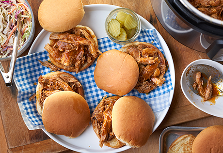 Instant Pot® Pulled Pork Sandwiches