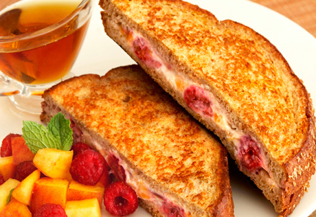 Stuffed French Toast Melba