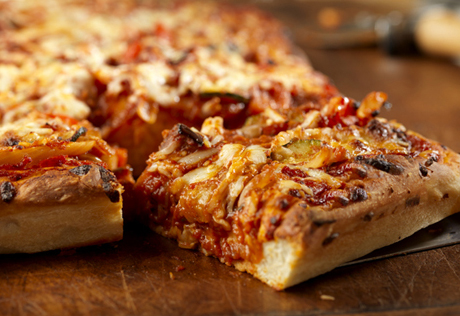 Garden Vegetable Pizza
