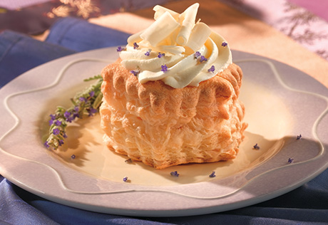 Lavender-Infused Mascarpone Mousse Pastries