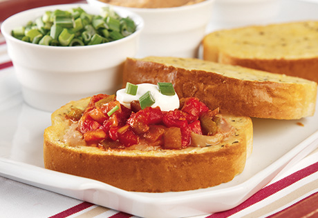 Tex-Mex Toasts