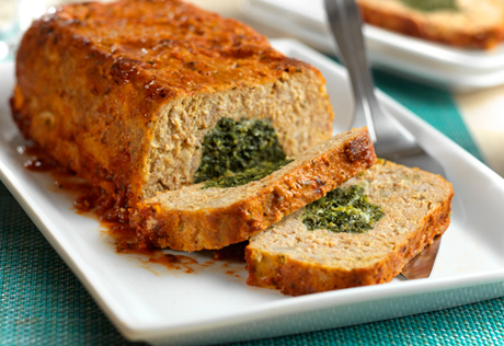 Florentine Turkey Meatloaf