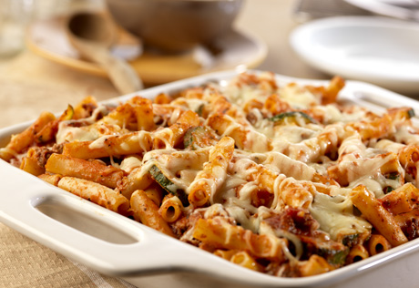 3-Cheese Mostaccioli Bolognese