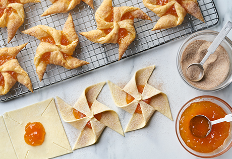 Apricot Pinwheels