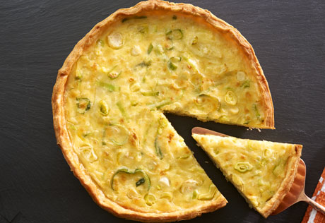 Leek and Brie Tart