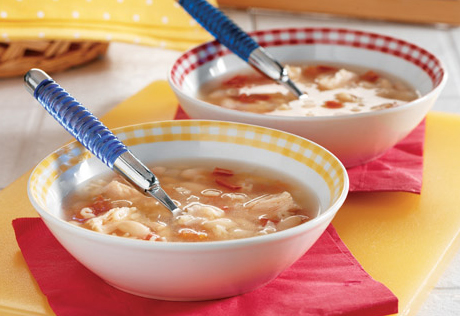 Hearty Pasta Fa-School Soup