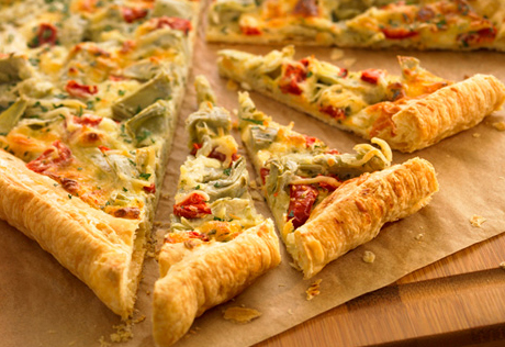 Artichoke & Cheese Tarts