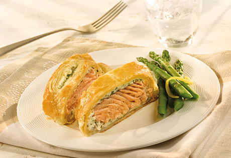 Salmon & Herb Strudel