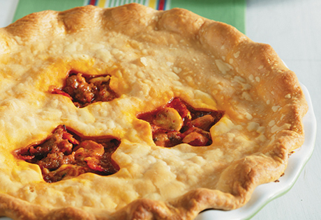 Inside Out Pizza Casserole