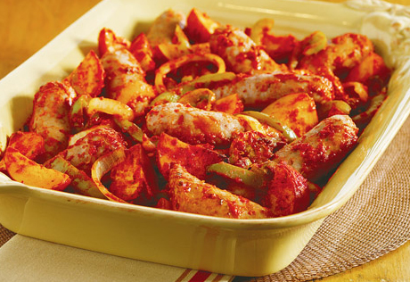 Hearty Sausage, Peppers & Potatoes