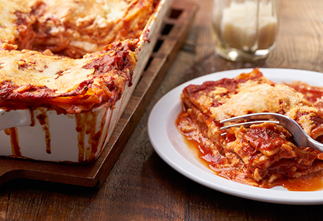 Three Cheese Lasagna