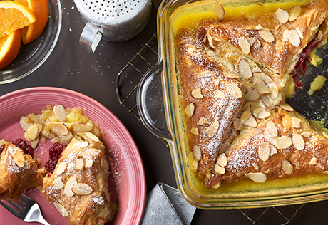 Raspberry Almond Breakfast Tart