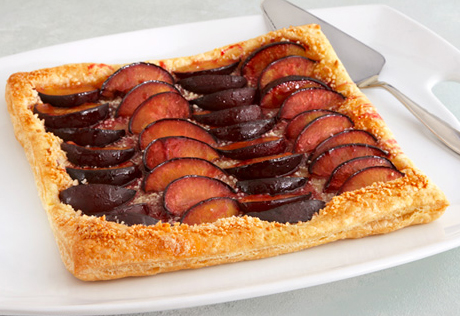 Caramelized Plum Tart