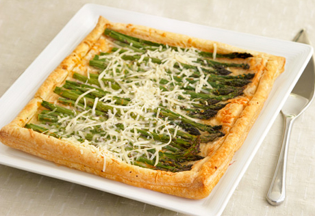 Meyer Lemon-Asparagus Galette