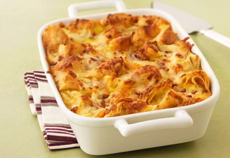 Apple Cheddar Breakfast Strata