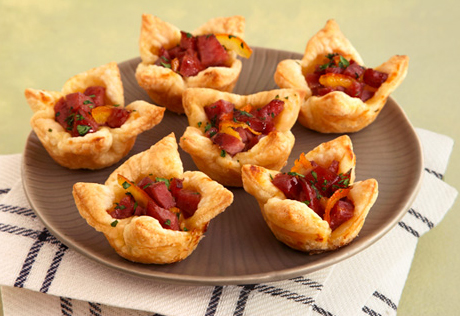 Smokey Sausage Tartlets