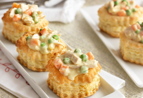 Creamy Turkey Pot Pies