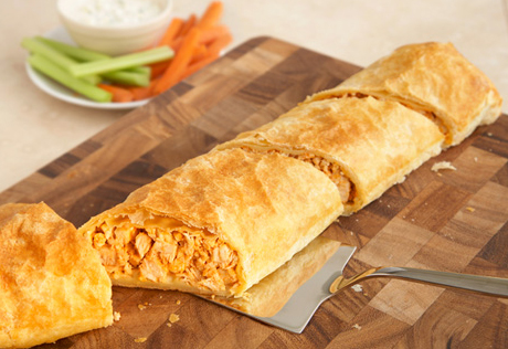 Buffalo Chicken Stromboli