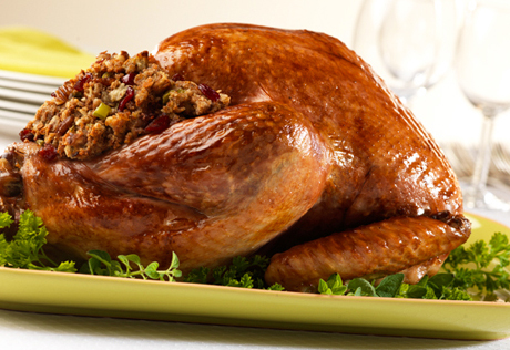 Holiday Turkey with Cranberry Pecan Stuffing