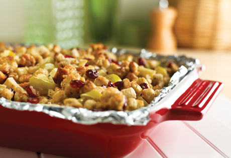 Baked Apple Cranberry Stuffing