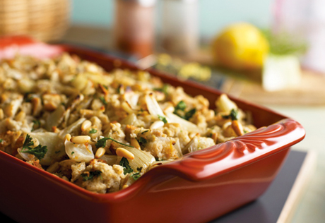 Roasted Fennel with Lemon Stuffing