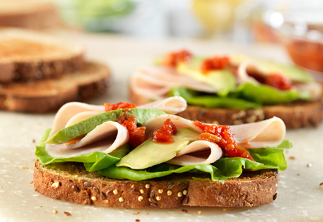 Turkey & Avocado Sandwiches