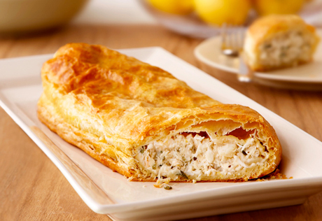 Crab Strudel