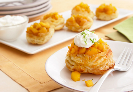 Florida Mango Mini Tarts