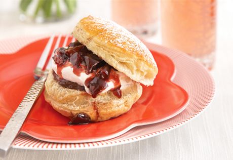 Black Forest Whoopie Puffs