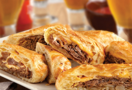 Philly Cheesesteak Rolls