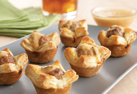 Swedish Meatball Tartlets