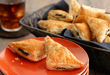 Spinach and Feta Mini-Calzones