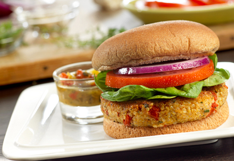 Southwest Quinoa Burgers