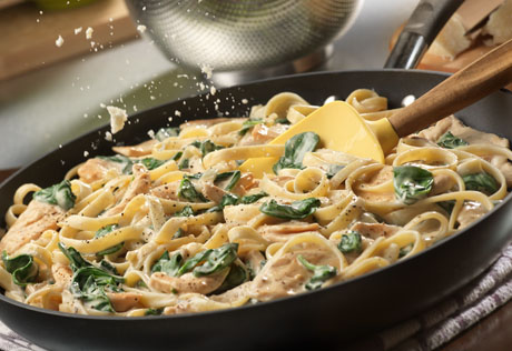 Chicken Spinach Alfredo