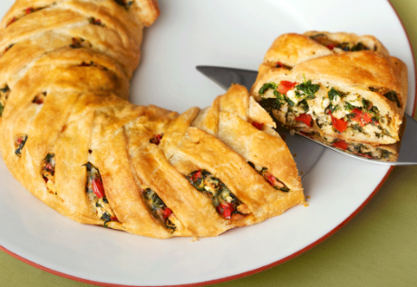 Chicken Spinach Fontina Braid