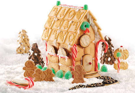 Ginger Family Cookie House