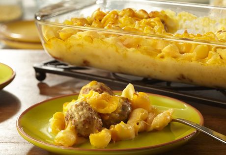 That is the first thing that came to mind when i took that first bite. Cheeseburger Mac & Cheese