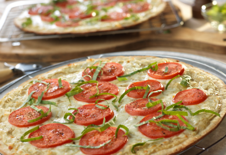 Basil Pesto Alfredo Pizza