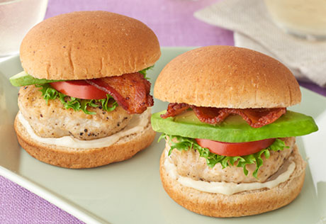 Chicken Avocado BLT Sliders