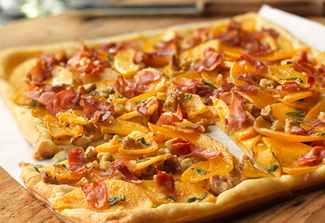 Butternut Squash & Prosciutto Flatbread