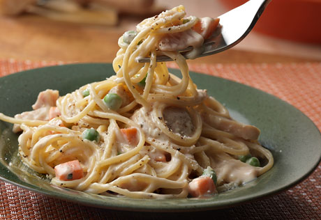 Creamy Turkey Primavera