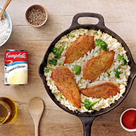 15 Minute Chicken Rice Dinner Campbell s Recipes