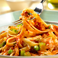 Spicy Tuna Tomato Sauce With Fettuccine Pace Foods